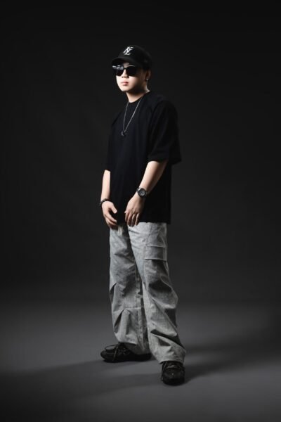 Denim Barrel Long Pants